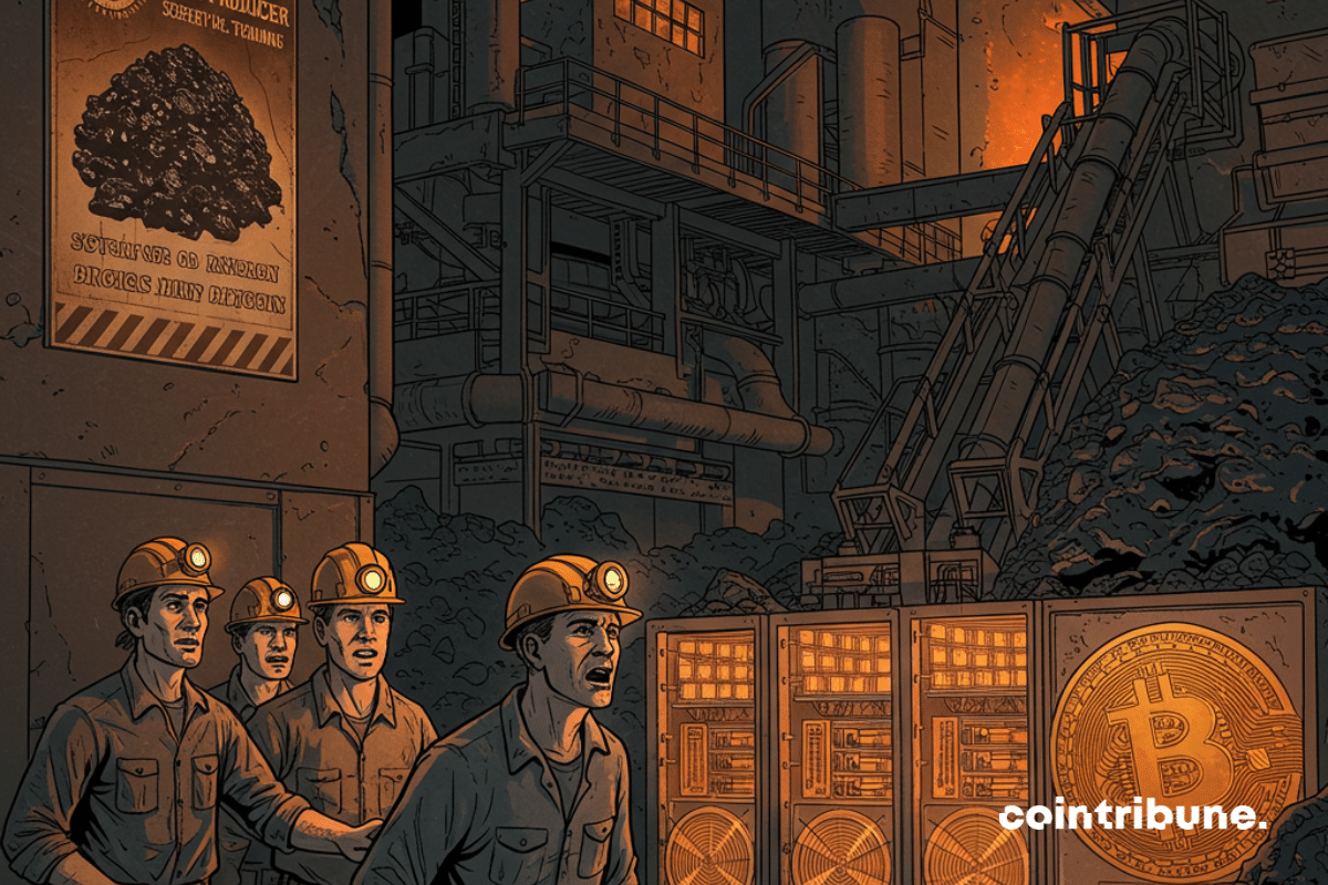 Bitcoin: The coal giant plays in the shadow of a minor