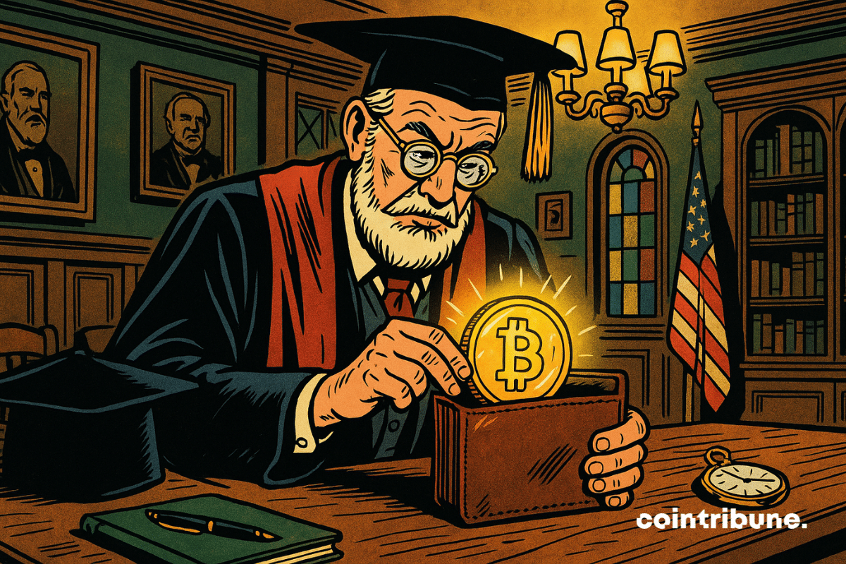 Brown University bitcoin millions of dollars with Blackrock ETF