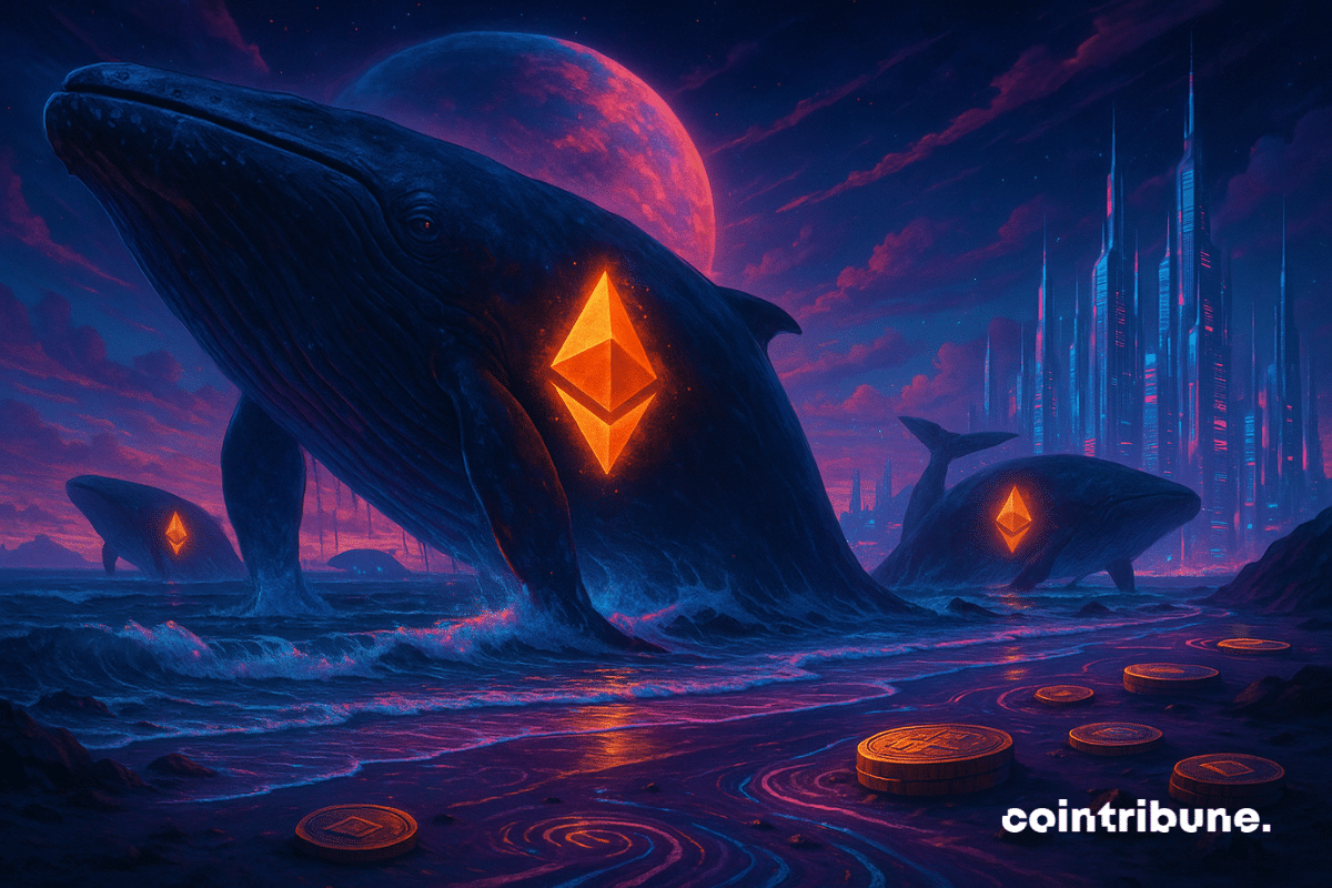 Crypto: rain of millions to ETH in two hours