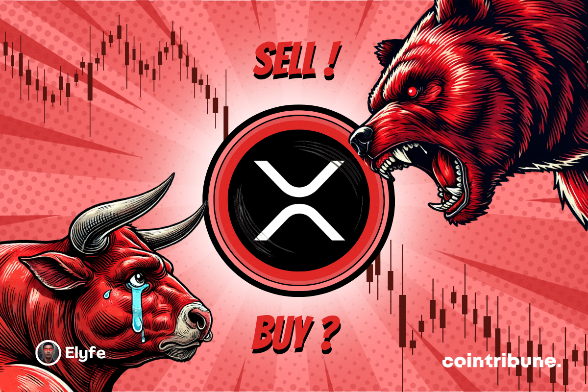 XRP: Neutral distortion in haussier, break point after FOMC?
