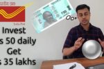Post Office Scheme: Save ₹50 Daily and Get ₹35 Lakh Return Know Full Details